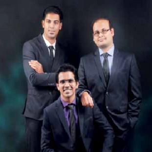 Shanti Kiran Potluri, Bhargava Kashyap, & Rakesh Chidara,Co-Founders Shanti Kiran Potluri, Bhargava Kashyap, & Rakesh Chidara,Co-Founders